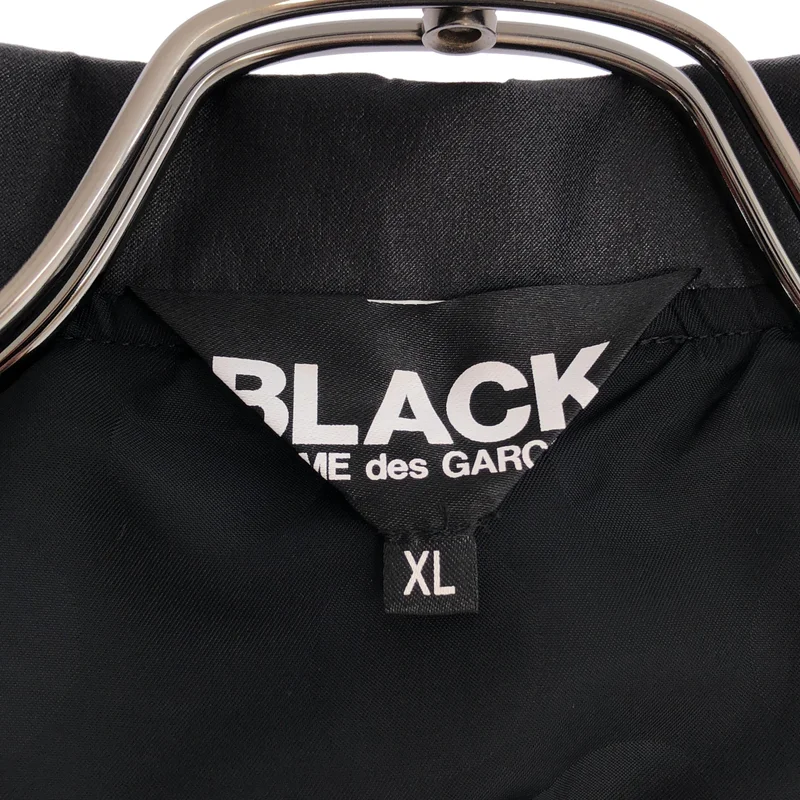 BLACK COMME des GARCONS / ブラックコムデギャルソン | 2022SS | カッティングデザイン コーチジャケット | XL | メンズ