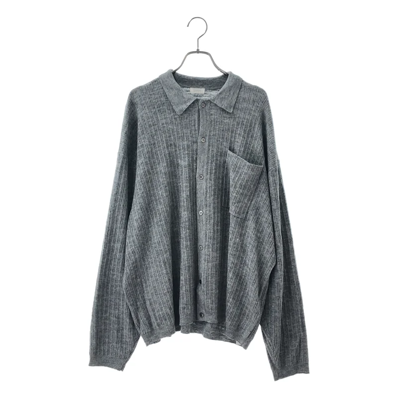 Crepuscule / クレプスキュール | 2026SS | Crepe Knit Shirt / クレープニットシャツ | 1 | メンズ