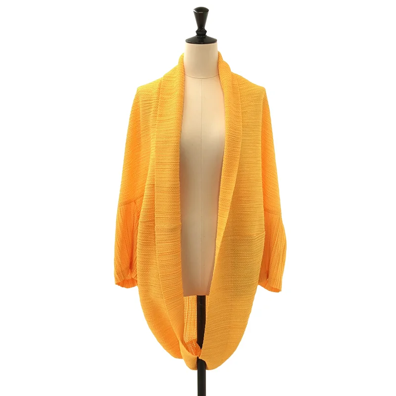 PLEATS PLEASE ISSEY MIYAKE / プリーツプリーズイッセイミヤケ | プリーツ ボレロ カーディガン PP21-J0654 |