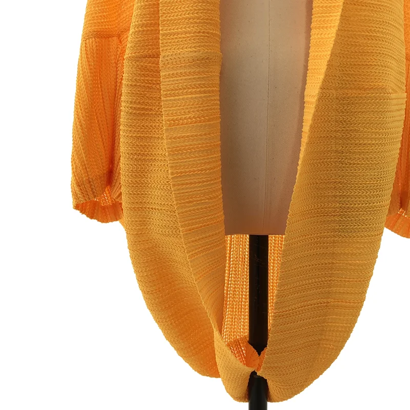 PLEATS PLEASE ISSEY MIYAKE / プリーツプリーズイッセイミヤケ | プリーツ ボレロ カーディガン PP21-J0654 |