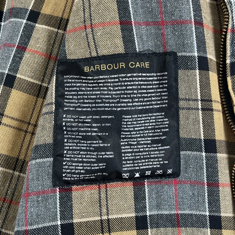 Barbour / バブアー | SOLWAY ZIP SL / ソルウェイジッパー ワックス オイルド ジャケット | 34 | メンズ