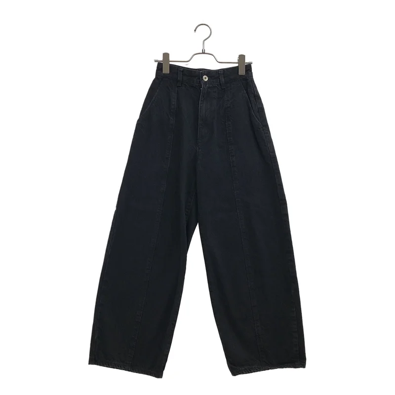 steven alan / スティーブンアラン | 12oz デニム ワイド テーパードパンツ 8214-199-0741 | XS | レディース