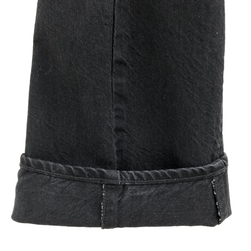 steven alan / スティーブンアラン | 12oz デニム ワイド テーパードパンツ 8214-199-0741 | XS | レディース