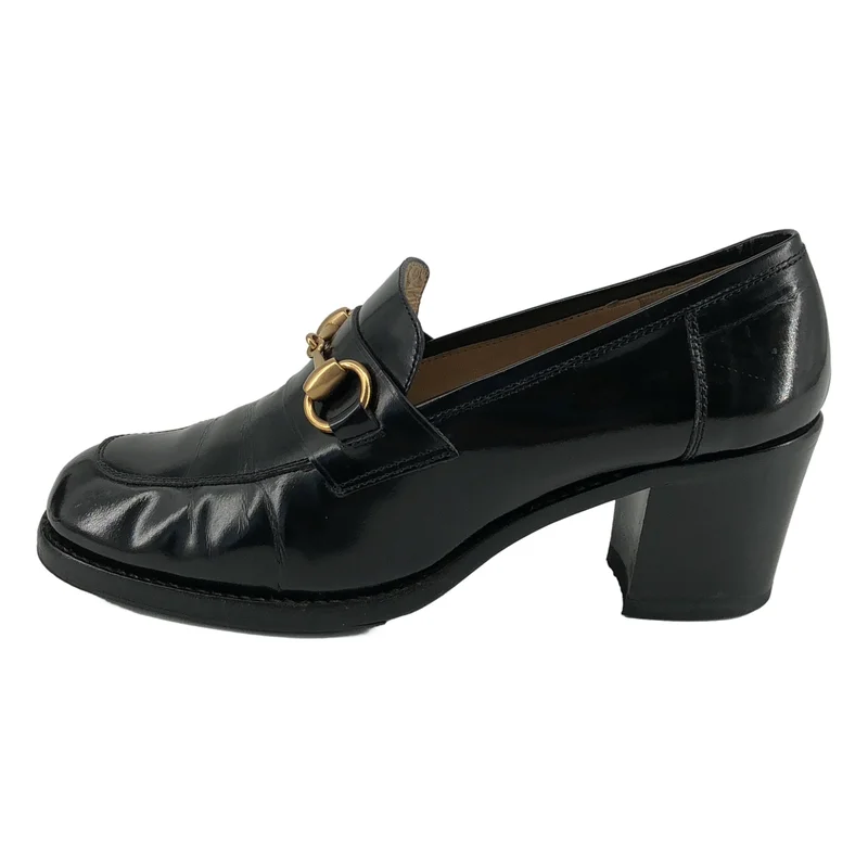 GUCCI / グッチ | ホースビット ヒールパンプス | 6 1/2B | レディース