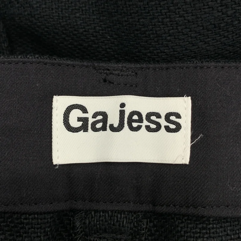 Gajess / ガジェス | 2024SS | リネン タックワイドパンツ | 38 | レディース