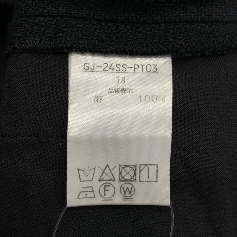 Gajess / ガジェス | 2024SS | リネン タックワイドパンツ | 38 | レディース