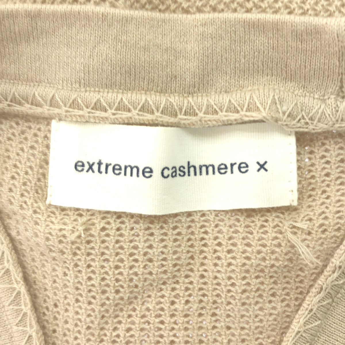 extreme cashmere / エクストリームカシミヤ | ニット タンクトップ