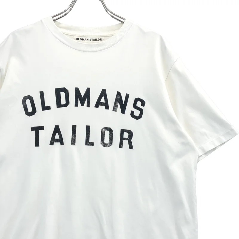 OLDMAN'S TAILOR / オールドマンズテーラー | ロゴ Tシャツ_半袖 | 38 | レディース