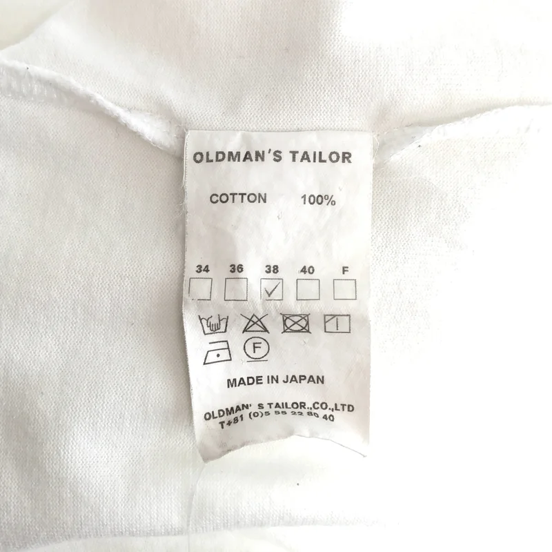 OLDMAN'S TAILOR / オールドマンズテーラー | ロゴ Tシャツ_半袖 | 38 | レディース