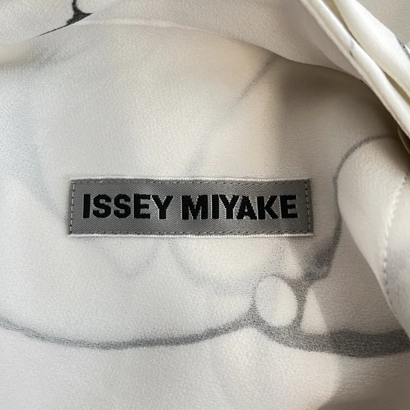 ISSEY MIYAKE / イッセイミヤケ | 2022AW | マーブルプリント 墨 シャツ_長袖 IM13FJ010 | 2 | メンズ