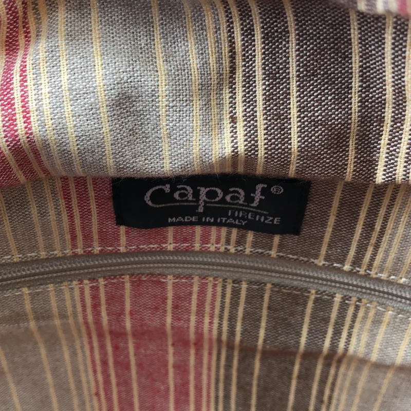 Capaf / カパフ | レザーハンドル カゴバッグ |