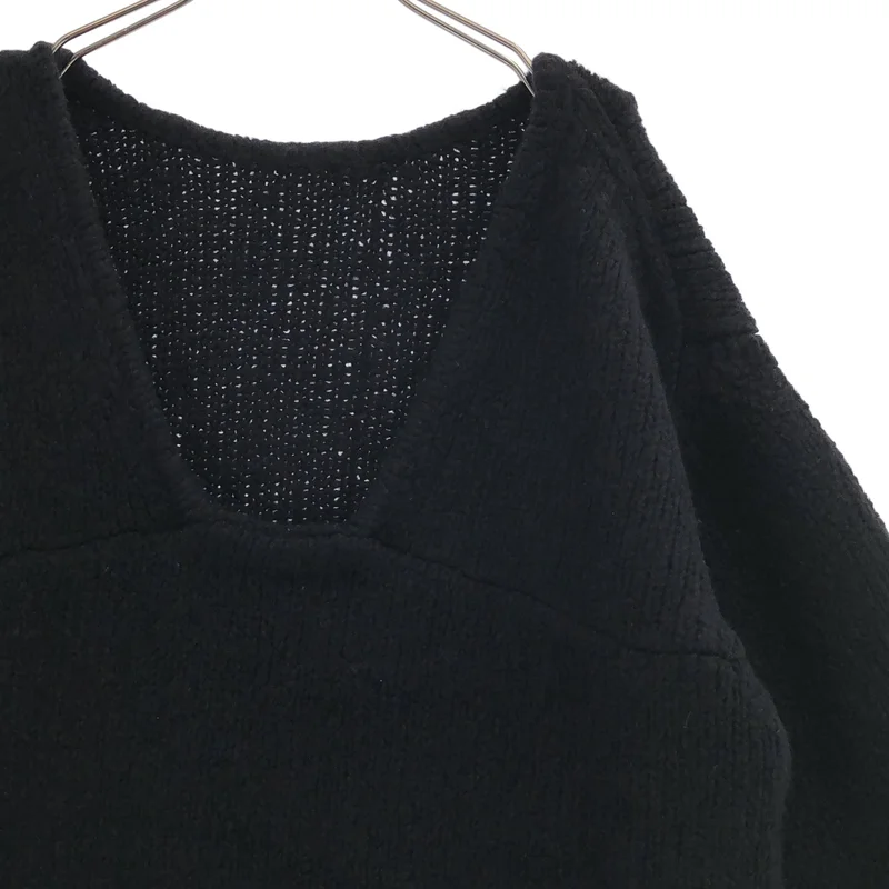 ETRE TOKYO / エトレトウキョウ | ウール バックオープン ニットミニワンピース | F | レディース