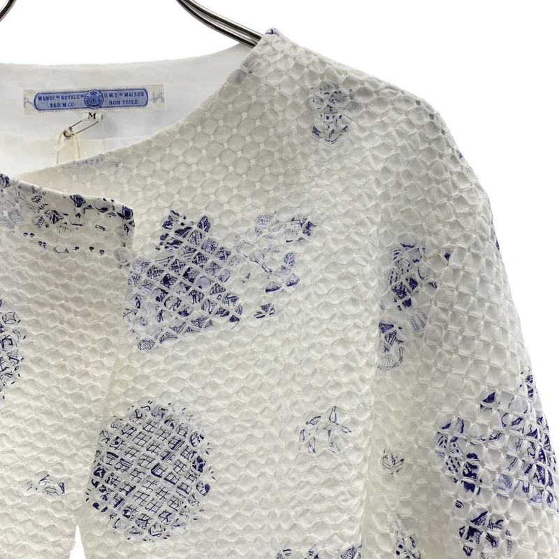 R&D.M.Co / オールドマンズテーラー | TRELLIS C.S BOLERO JACKET / コットン トレリス ボレロジャケット | M | レディース