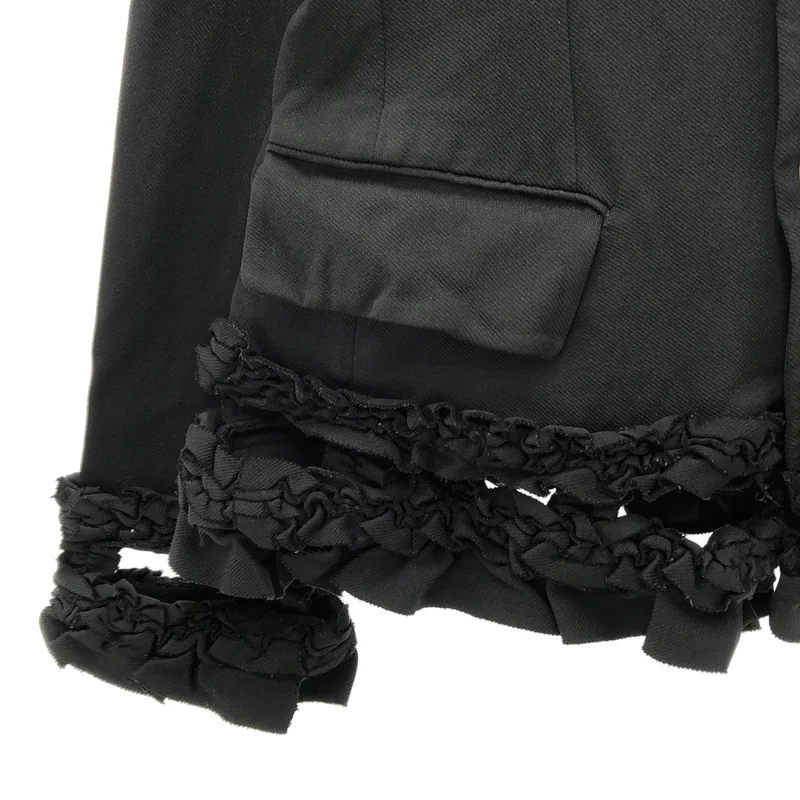 COMME des GARCONS / コムデギャルソン | ポリエステル フリル ジャケット GB-J046 | SS | レディース