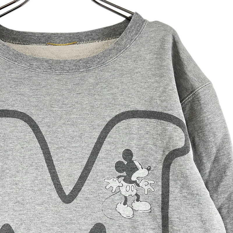 Deuxieme Classe / ドゥーズィエムクラス | 2023AW | Shadow Mickey Sweat クルーネック トレーナー |