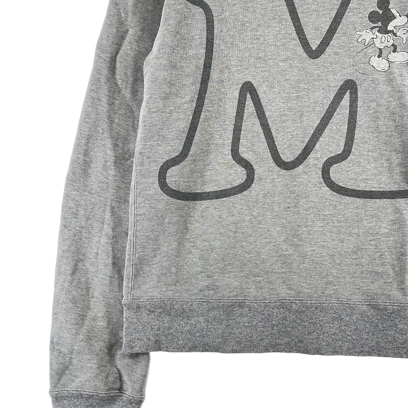 Deuxieme Classe / ドゥーズィエムクラス | 2023AW | Shadow Mickey Sweat クルーネック トレーナー |