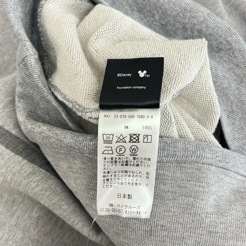 Deuxieme Classe / ドゥーズィエムクラス | 2023AW | Shadow Mickey Sweat クルーネック トレーナー |