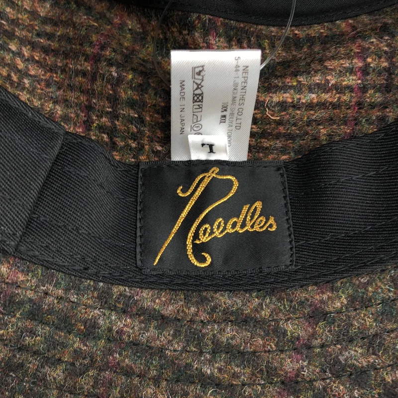 Needles / ニードルス | ウール チェック バケットハット | L | その他