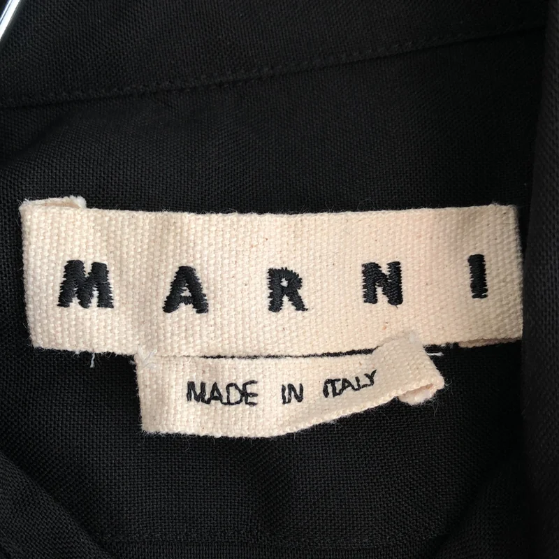 MARNI / マルニ | トロピカルウール レギュラーカラー シャツ | 48 | メンズ