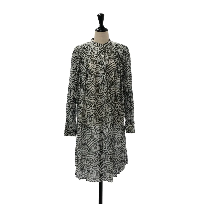 ISABEL MARANT / イザベルマラン | シワ加工 ワンピース 78-06-01-06005 | 36 | レディース
