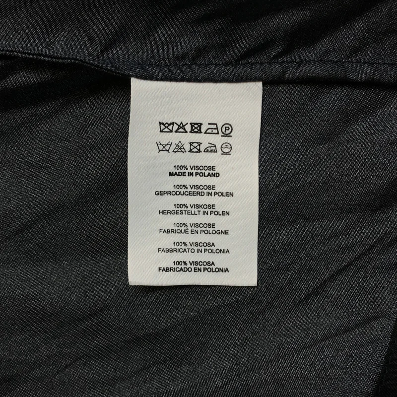 DRIES VAN NOTEN / ドリスヴァンノッテン | 2021SS | × Len Lye / ネオンプリント 半袖 カシュクールワンピース | M | レディース