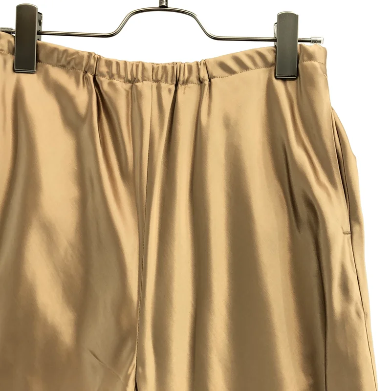 MUSE de Deuxieme Classe / ミューズドゥーズィーエムクラス | 2026SS | GLOSSY SATIN イージーパンツ | 36 | レディース
