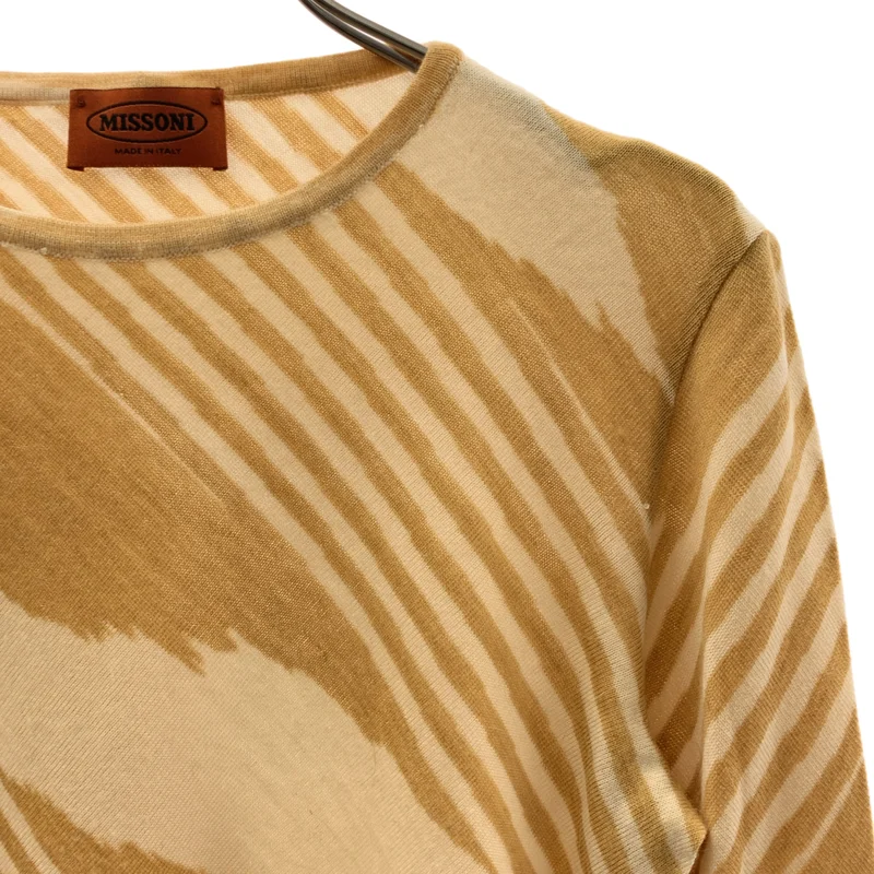 MISSONI / ミッソーニ | ランダム ストライプ プルオーバー ニット | 02 | レディース