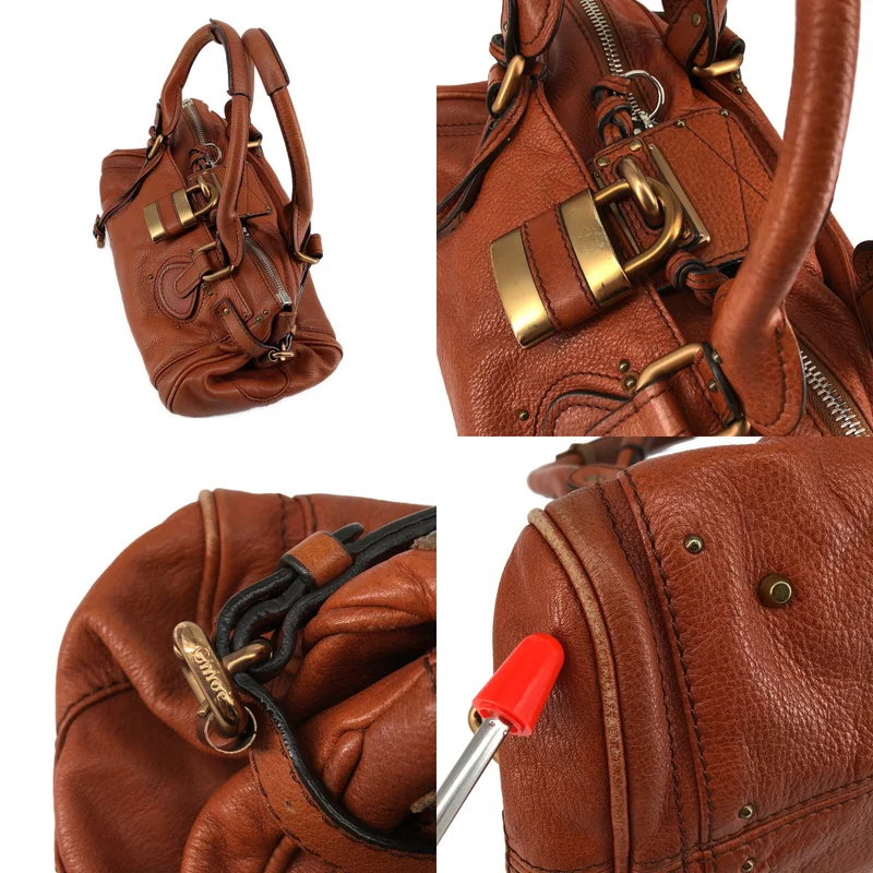 Chloe / クロエ | パディントン レザー ハンドバッグ |