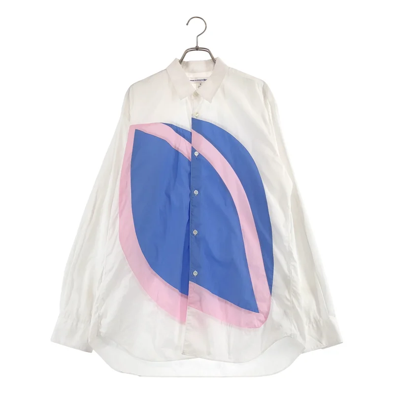 COMME des GARCONS SHIRT / コムデギャルソンシャツ | パッチ レギュラーカラー シャツ | M | メンズ