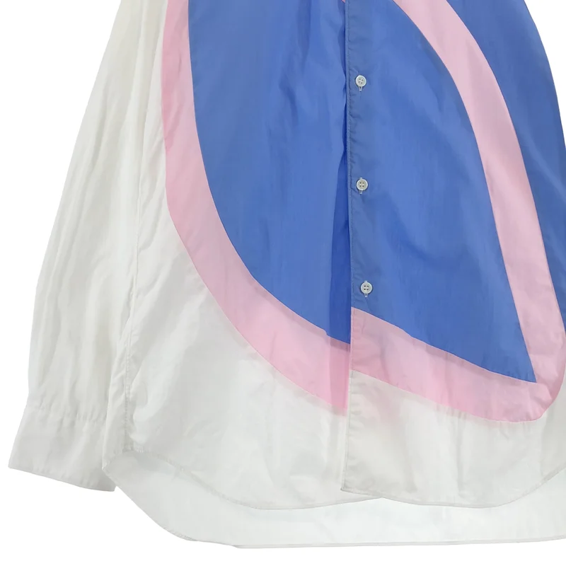 COMME des GARCONS SHIRT / コムデギャルソンシャツ | パッチ レギュラーカラー シャツ | M | メンズ