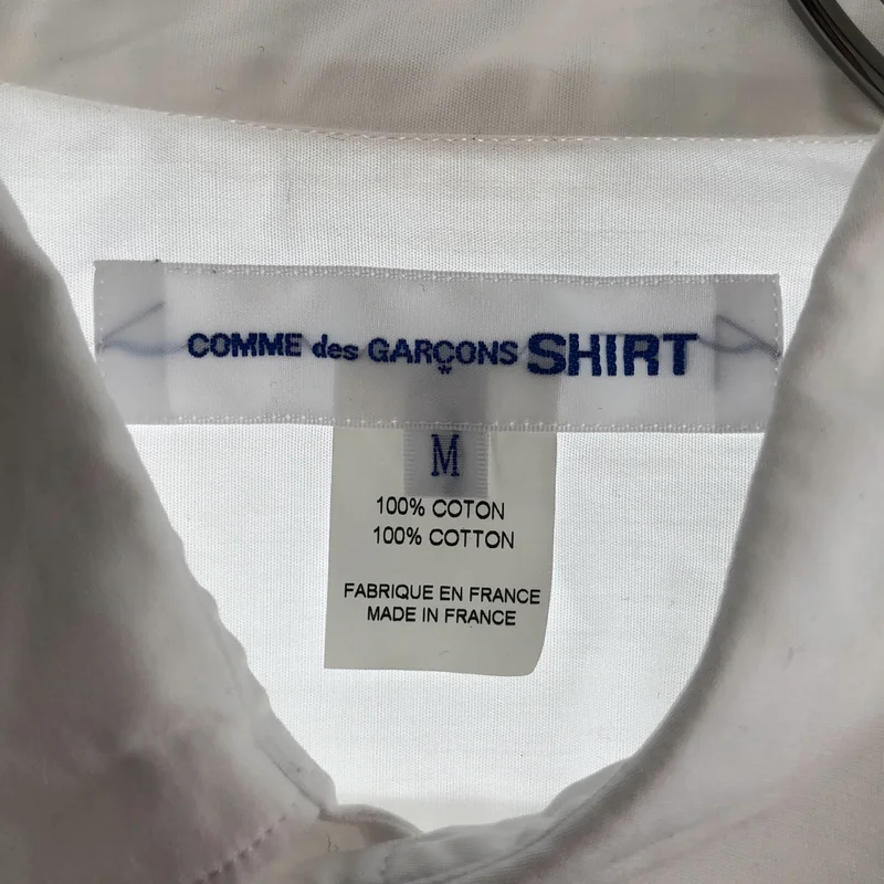 COMME des GARCONS SHIRT / コムデギャルソンシャツ | パッチ レギュラーカラー シャツ | M | メンズ