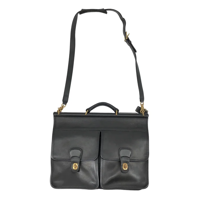 COACH / コーチ | レザー ショルダー ビジネスバッグ |