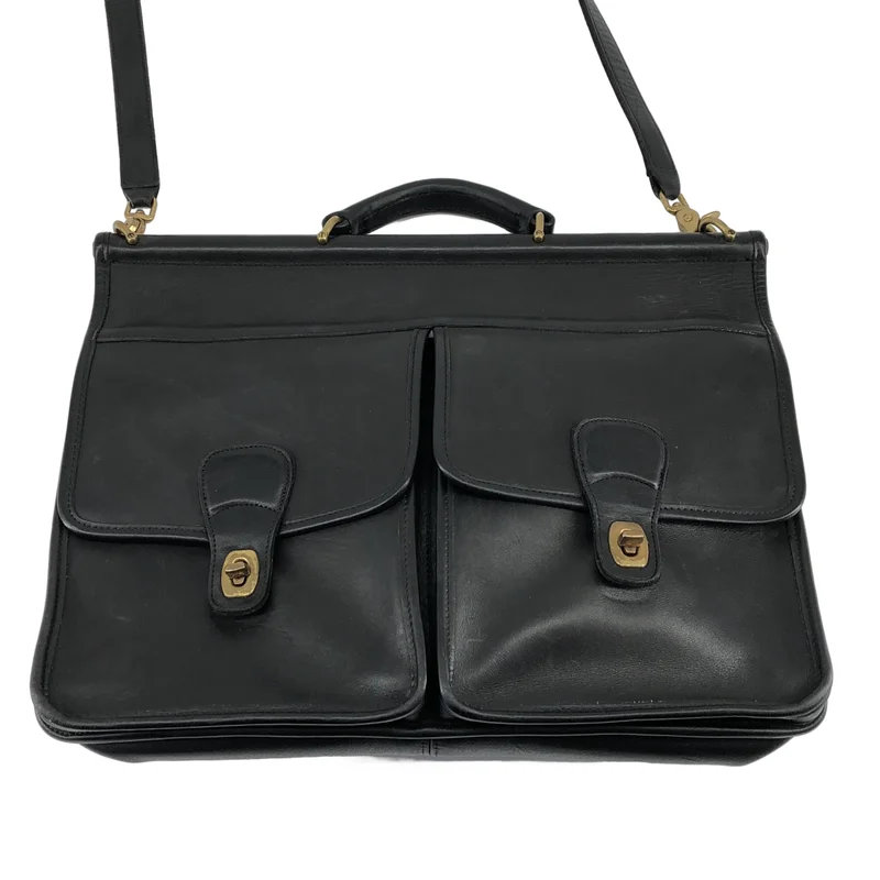 COACH / コーチ | レザー ショルダー ビジネスバッグ |