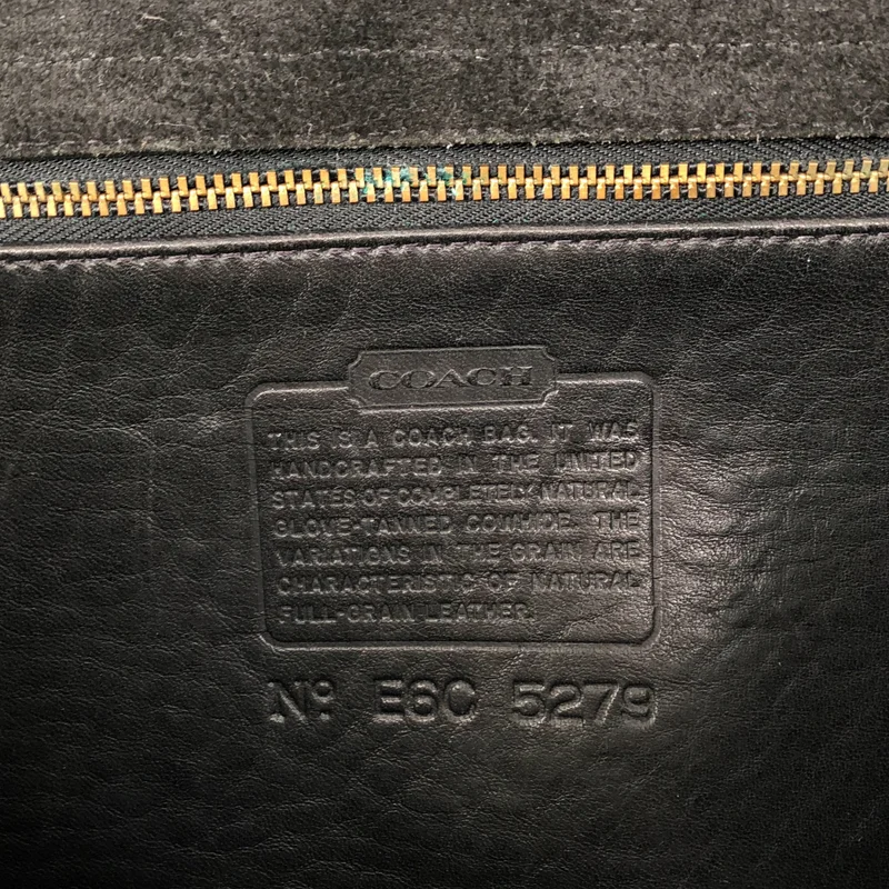 COACH / コーチ | レザー ショルダー ビジネスバッグ |