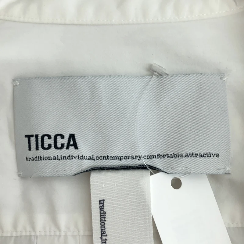 TICCA / ティッカ | コットン レースパフスリーブ ワンピース | F | レディース