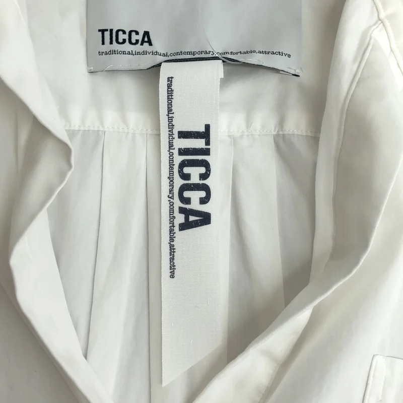 TICCA / ティッカ | コットン レースパフスリーブ ワンピース | F | レディース