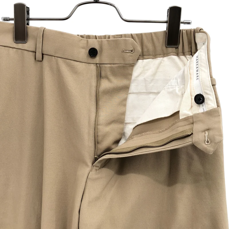 MARKAWARE / マーカウェア | FLAT FRONT TROUSERS ORGANIC COTTON DRY TWILL パンツ | 2 | メンズ