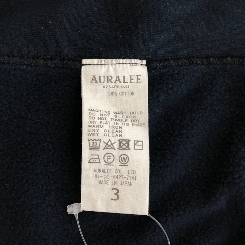 AURALEE / オーラリー | 2023AW | ELASTIC HIGH GAUGE SWEAT トレーナー | 3 | メンズ