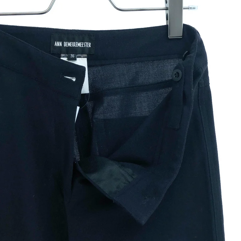ANN DEMEULEMEESTER / アンドゥムルメステール | ウール パンツ 352-21