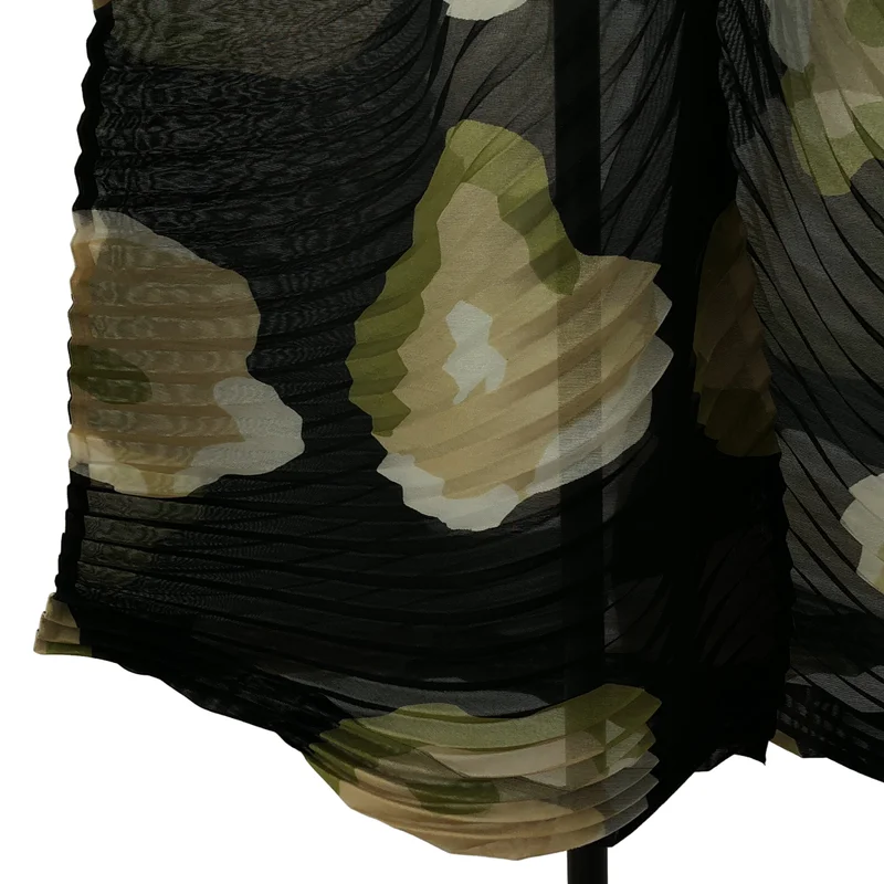 ISSEY MIYAKE / イッセイミヤケ | 2026SS | 水波紋 プリーツ フレアパンツ | 2 | レディース
