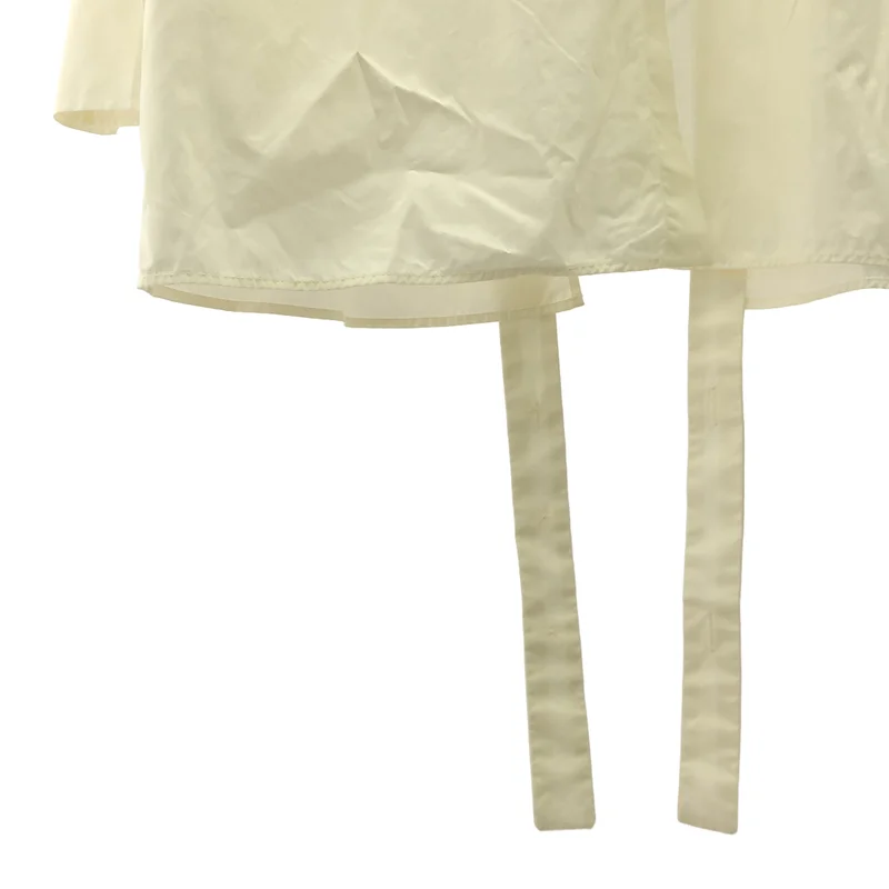 ROHE / ロヘ | 2024SS | Open back shirt / コットン オープンバックシャツ | 36 | レディース