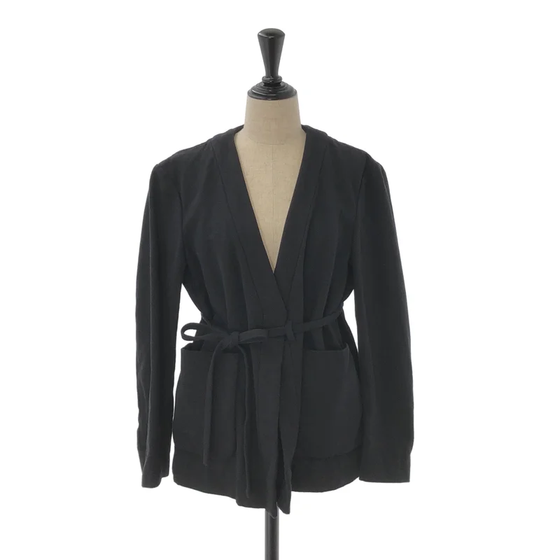 FUMIKA UCHIDA / フミカウチダ | COTTON LINEN NO COLLAR JACKET ノーカラージャケット | 36 | レディース