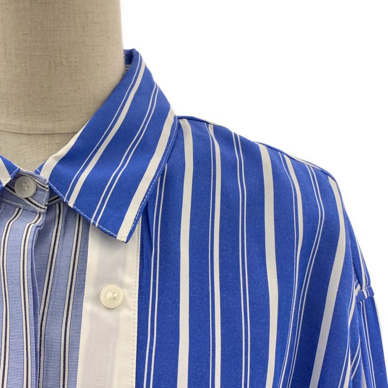 AULA AILA / アウラアイラ | COMBINATION SHIRT DRESS / コンビネーション シャツワンピース | 0 | レディース
