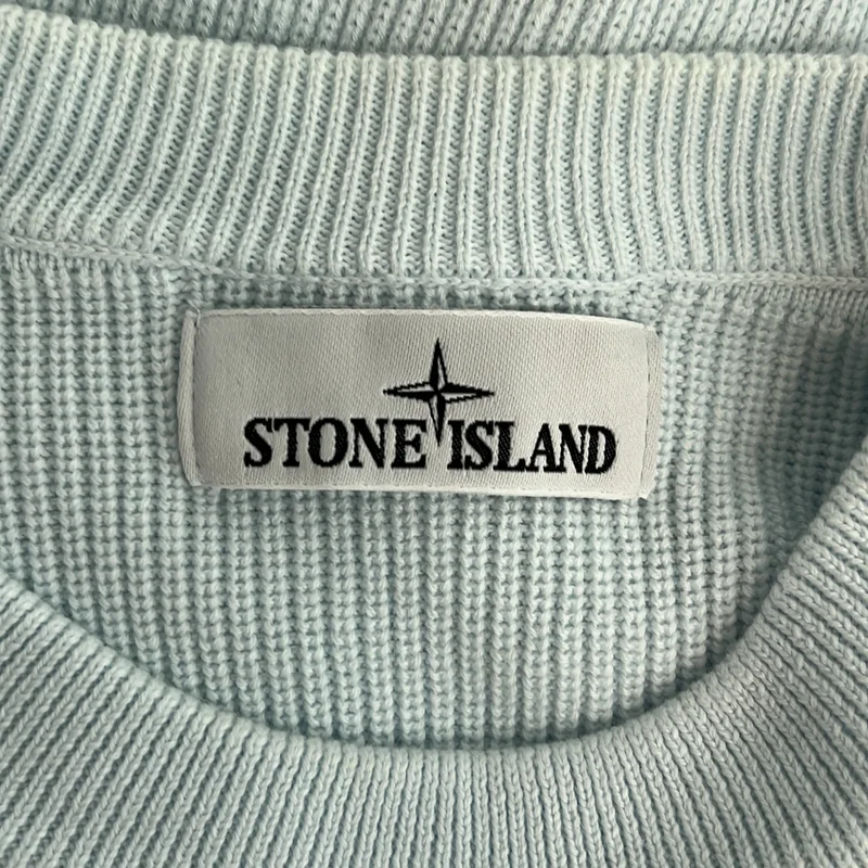 STONE ISLAND / ストーンアイランド | CREWNECK SWEATSHIRT リブ ニット | M | メンズ