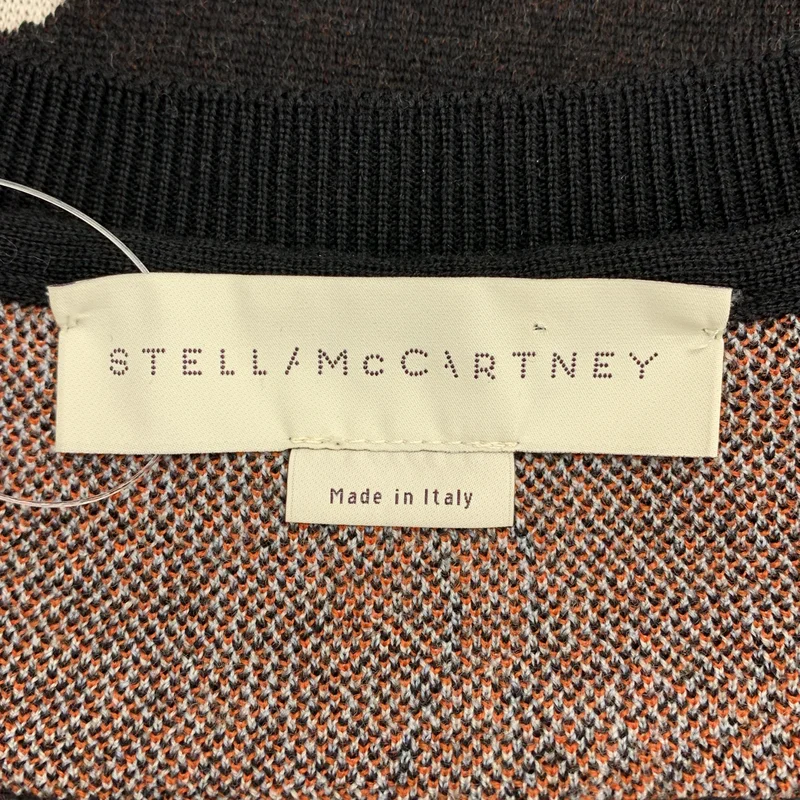 STELLA McCARTNEY / ステラマッカートニー | スワン フリル Vネック ニット | 40 | レディース
