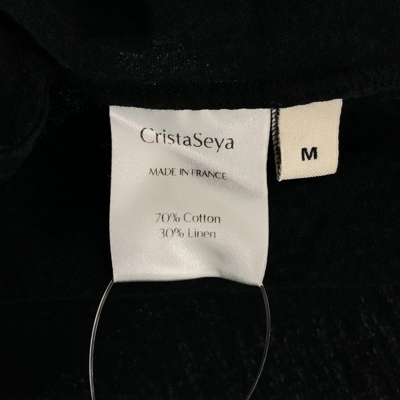 Cristaseya / クリスタセヤ | コットン リネン ベルテッド シャツワンピース | M | レディース