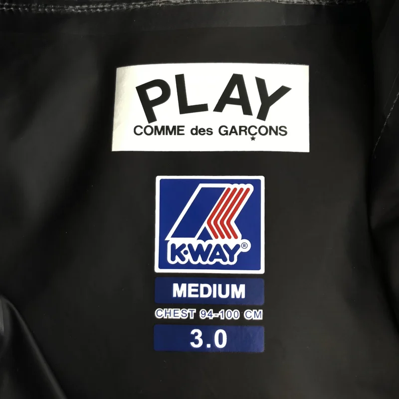 PLAY COMME des GARCONS / プレイコムデギャルソン | 2024SS | × K-WAY / フーデッドジャケット | MEDIUM | メンズ