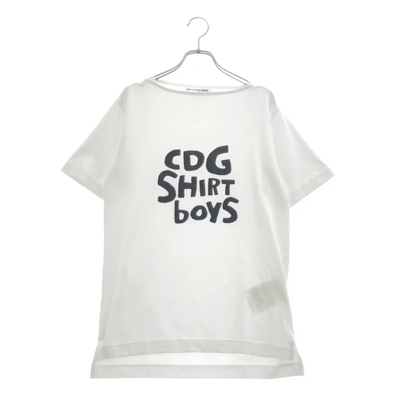 COMME des GARCONS SHIRT BOY / コムデギャルソンシャツボーイ | 2017SS | ロゴプリント Tシャツ | S | メンズ