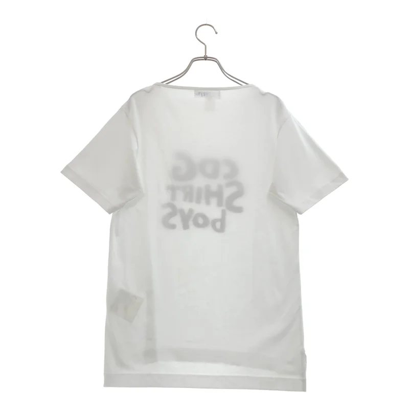 COMME des GARCONS SHIRT BOY / コムデギャルソンシャツボーイ | 2017SS | ロゴプリント Tシャツ | S | メンズ