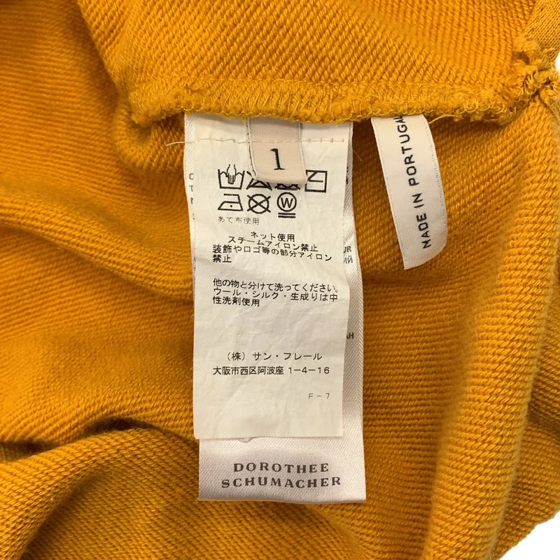 DOROTHEE SCHUMACHER / ドロシーシューマッハ | コットン スリット スウェット フーディ | 1 | レディース
